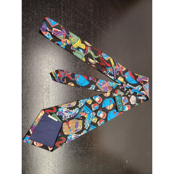 Chicago Cubs Baseball Tie by Next Exit- Polyester - Picture 3 of 6